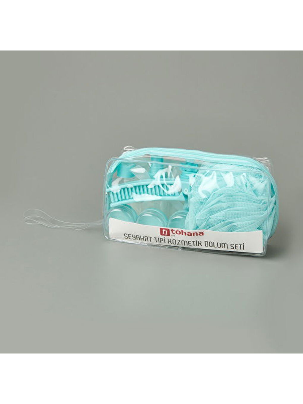 Çantalı Seyahat Tipi Kozmetik Dolum Seti - Asorti-2