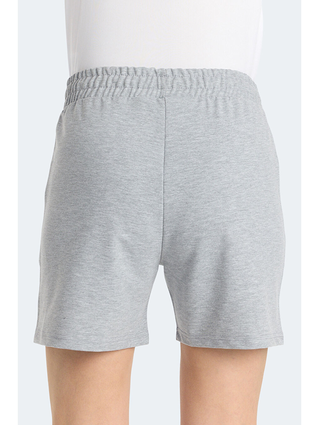 ROKO I Kadın Cepli Gri Şort-1