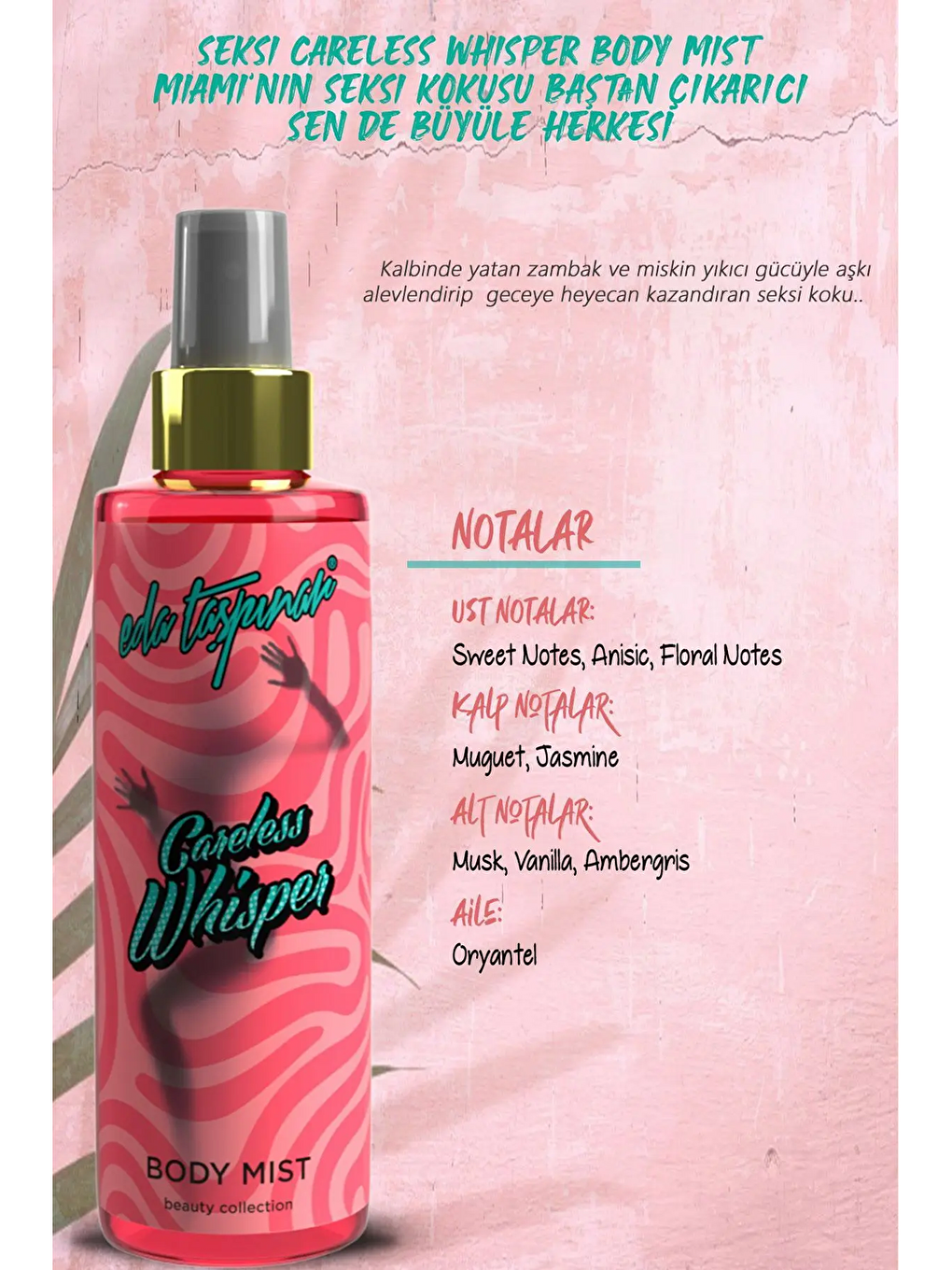 Careless Whisper Body Mist, 200ml.-2
