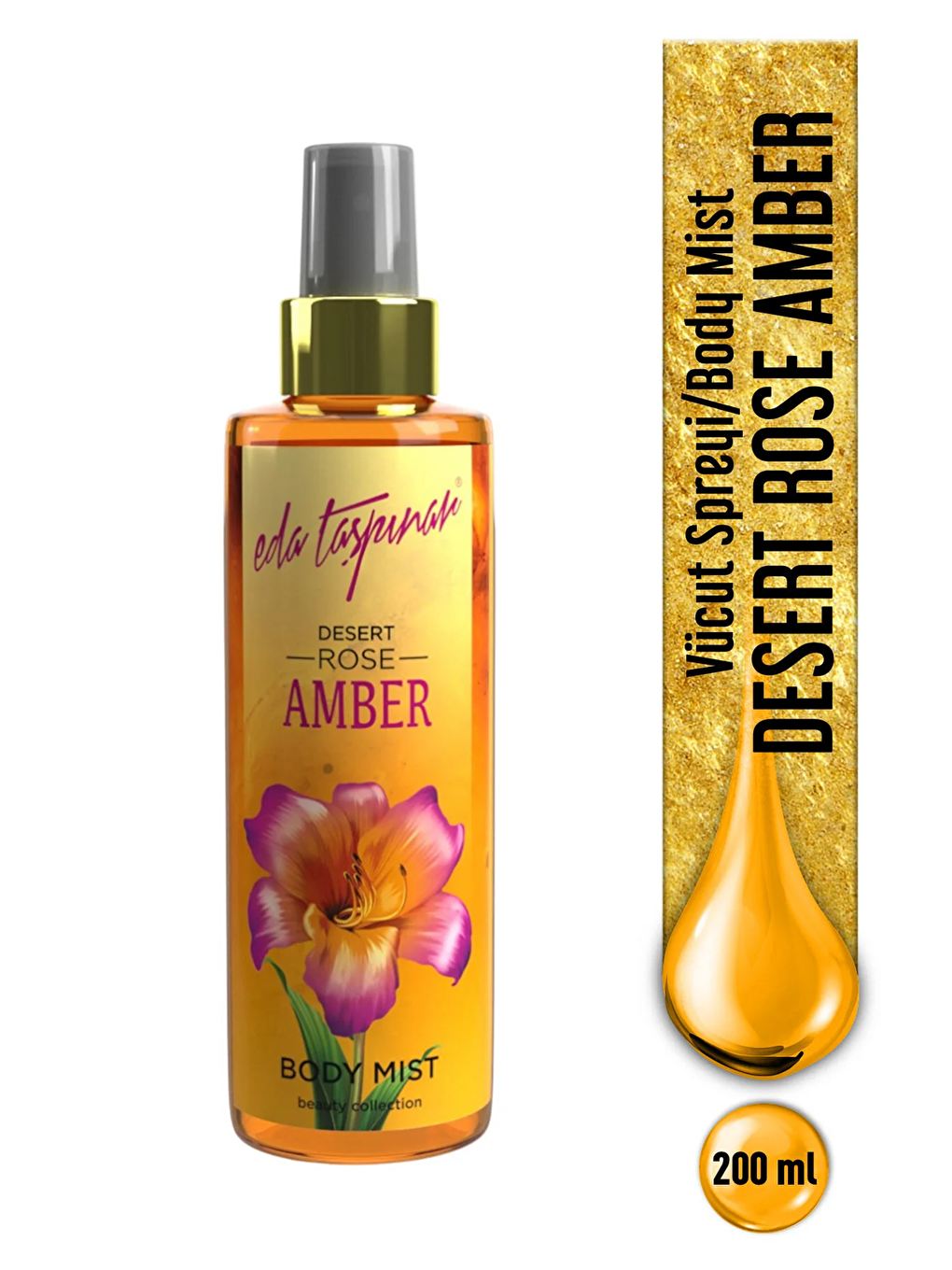Desert Rose Amber Body Mist, 200 ml
