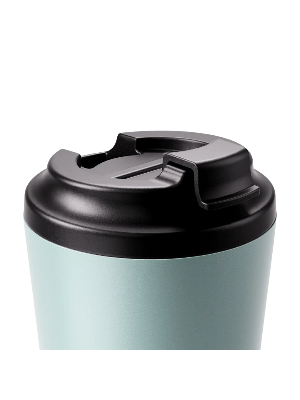 Mavi Camino İçi Seramik Çelik Kahve Bardağı Yalıtımlı Termal Kupa Mug 340 Ml-2