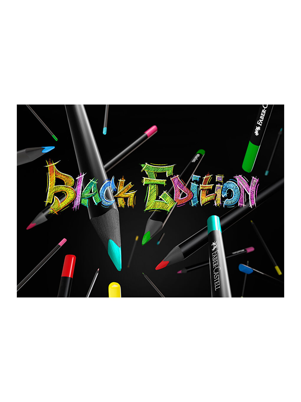 Renkli kalemler Blackwood, Black Edition, 36'lı kutu-7