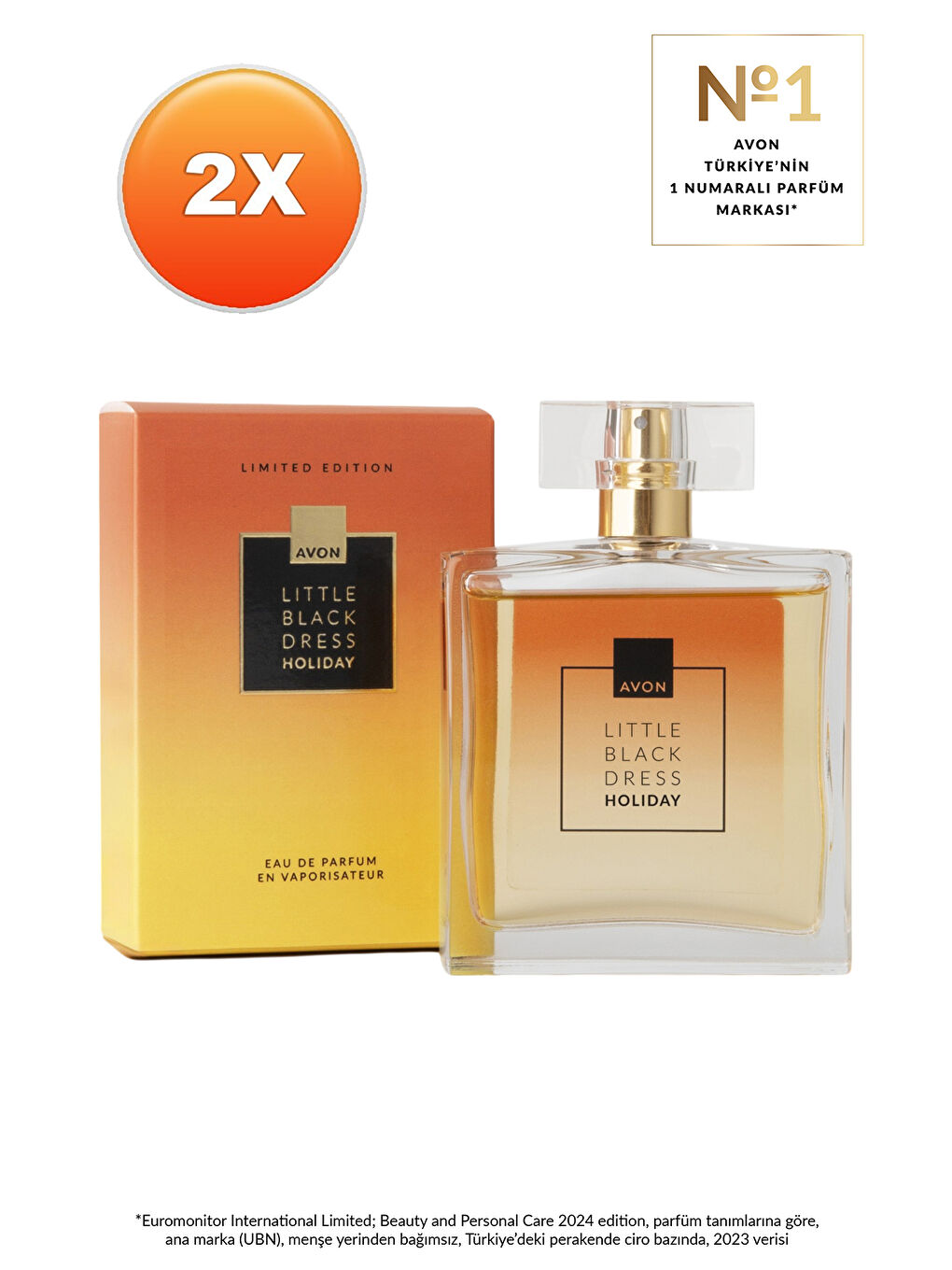 Little Black Dress Holiday Kadın Parfüm Edp 50 Ml. İkili Paket-1