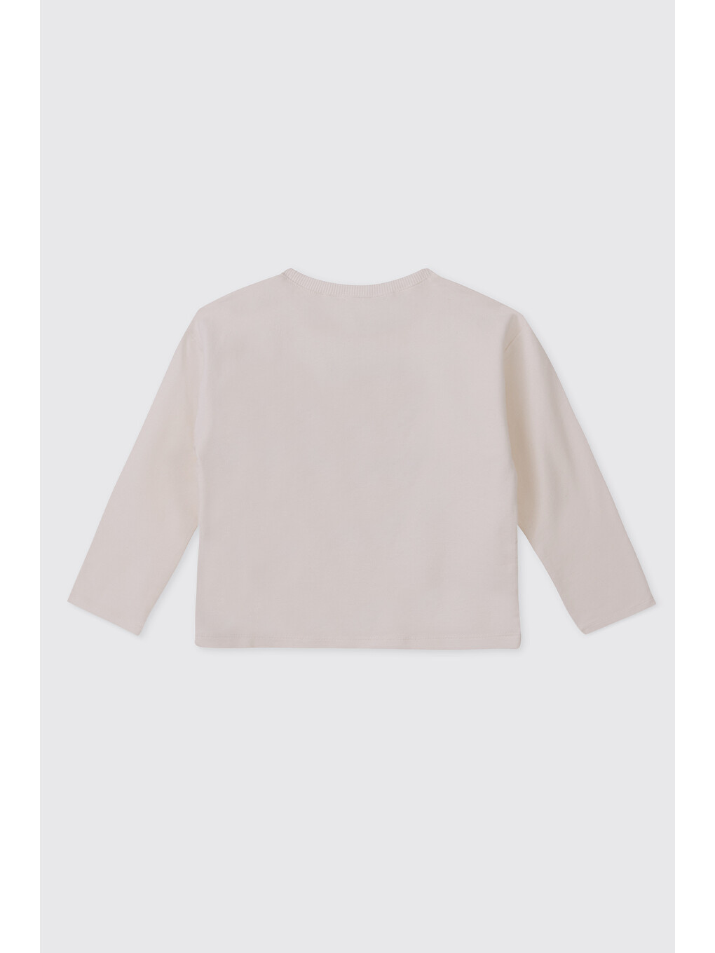 Kız Bebek Ekru Sweatshirt-1