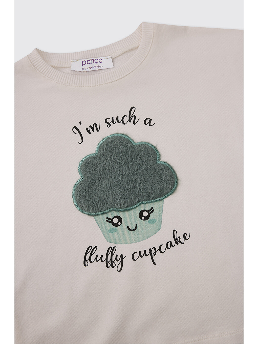 Kız Bebek Ekru Sweatshirt-2