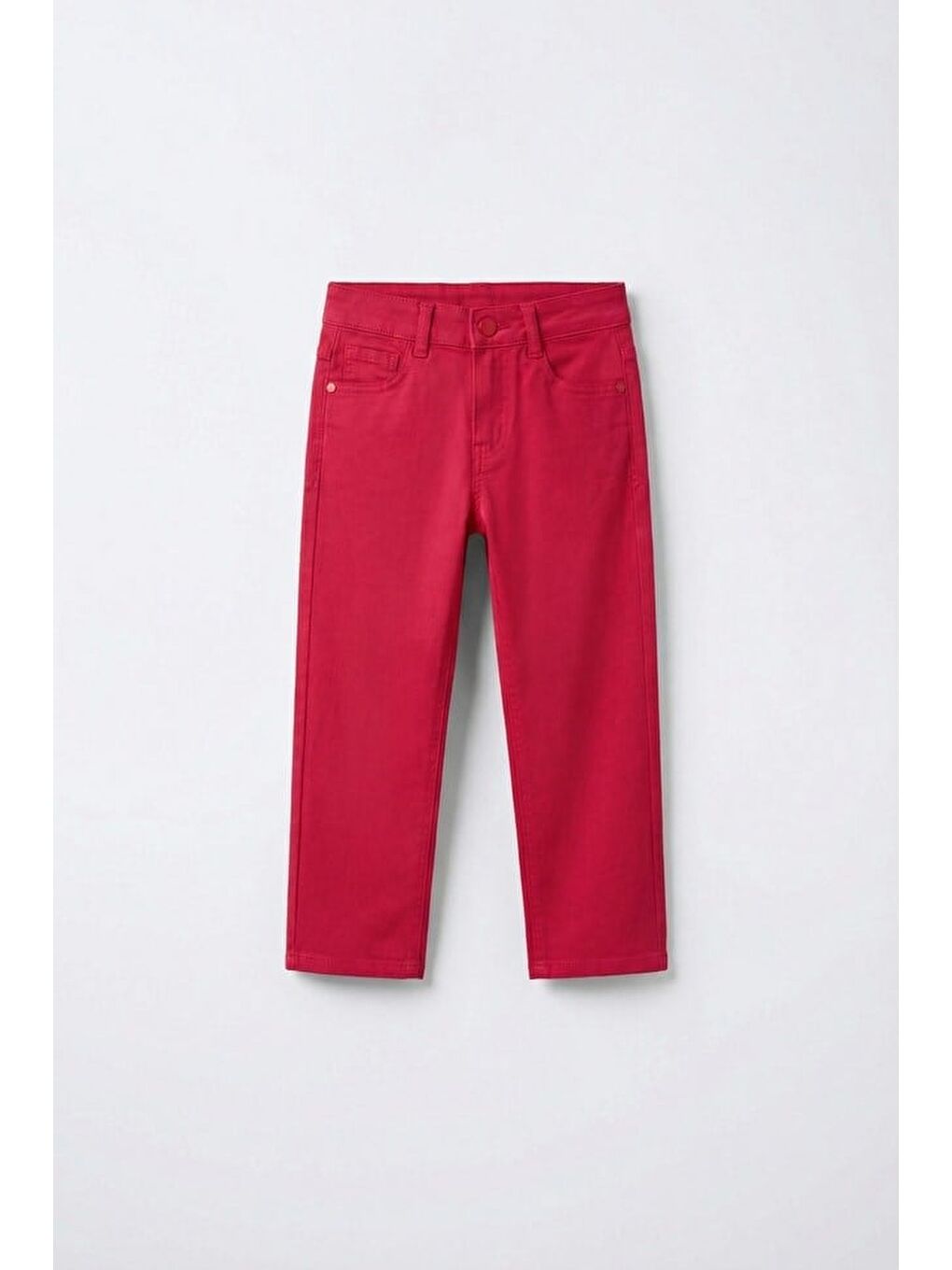 Karışık Erkek Çocuk Pamuklu Kırmızı Pantolonlu Askılı Papyonlu Gömlek Takım-2