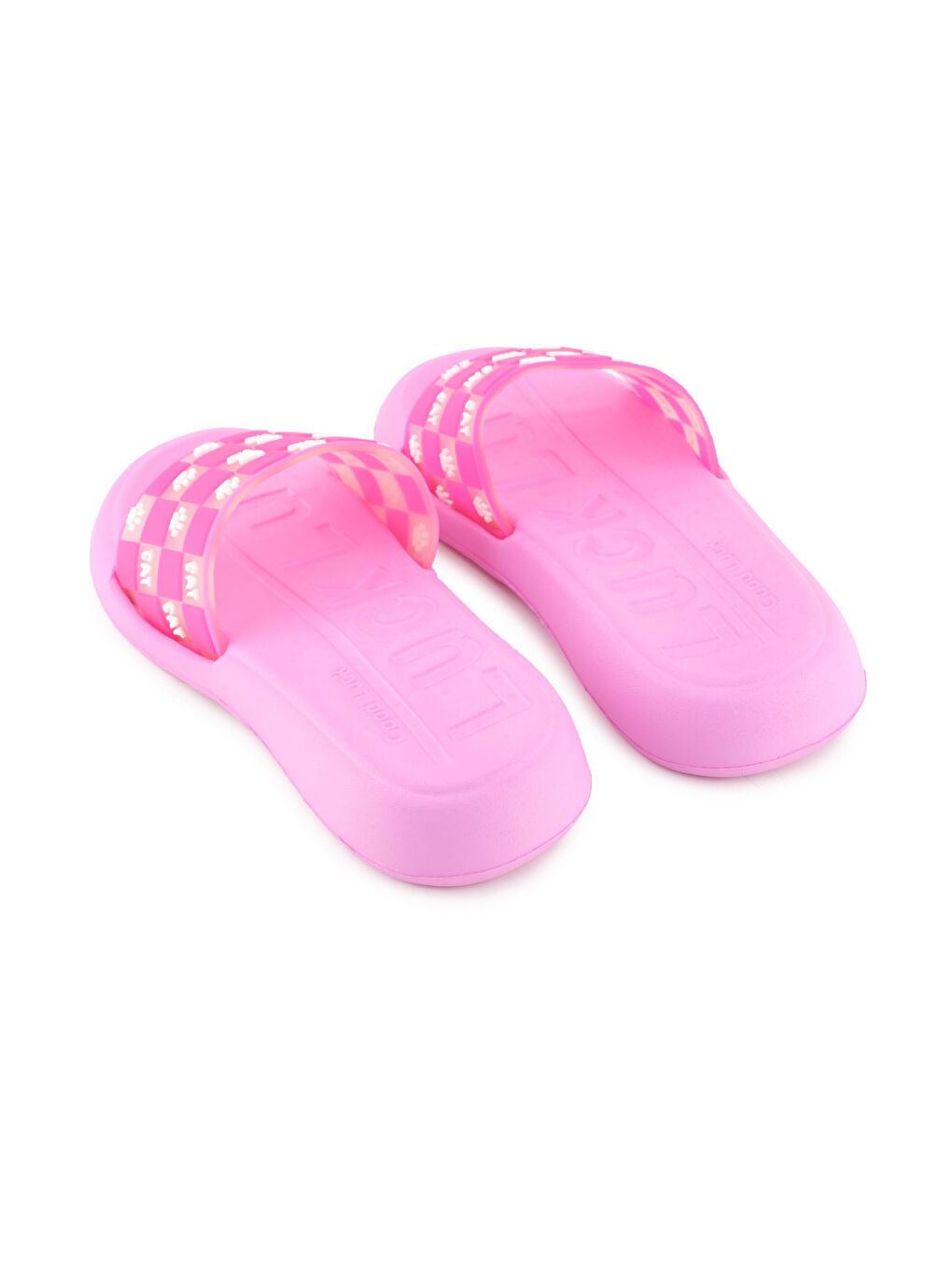 Fuşya Kadın Yazlık Eva Rahat Esnek Taban Ev Banyo Havuz Plaj Terlik-3