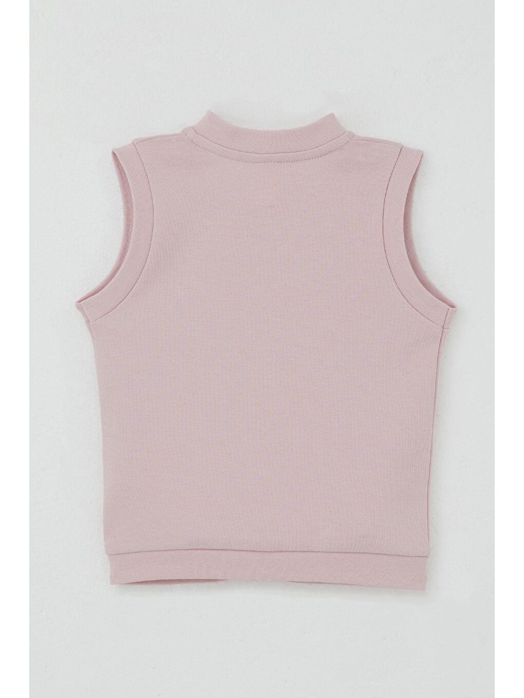 Kız Bebek Yelek Çıtçıtlı Sevimli Tavşancık Armalı Pembe (9 Ay-1 Yaş)-1