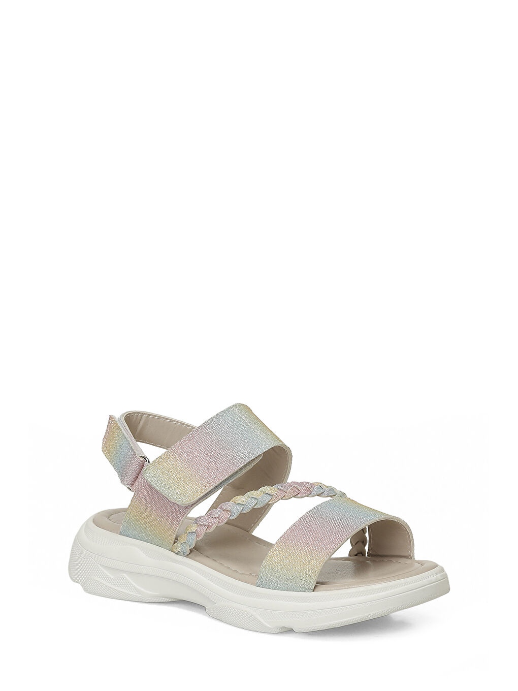 Karışık HARKI.F6FX Çok Renkli Kız Çocuk Sandalet-1