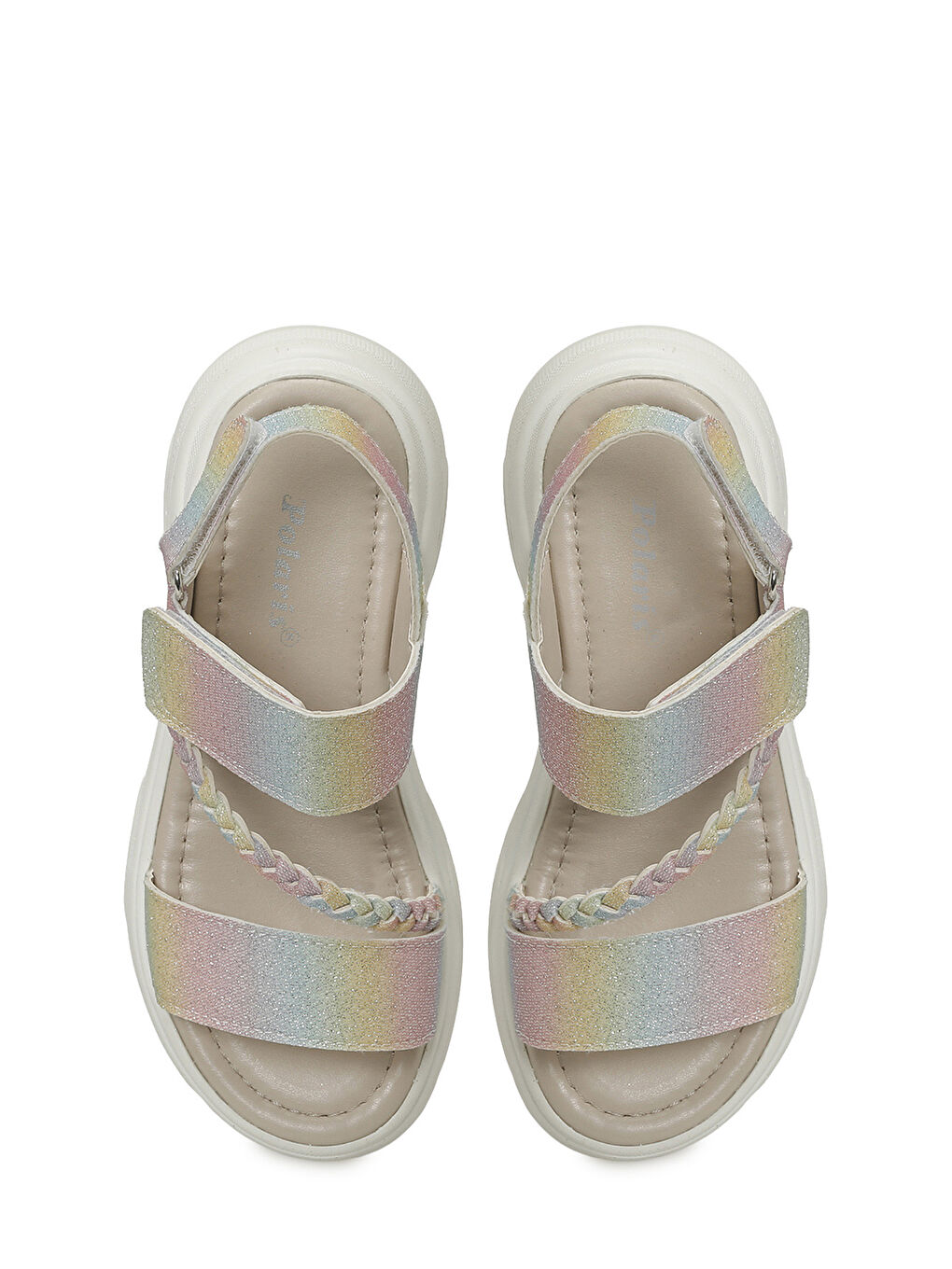 Karışık HARKI.F6FX Çok Renkli Kız Çocuk Sandalet-3