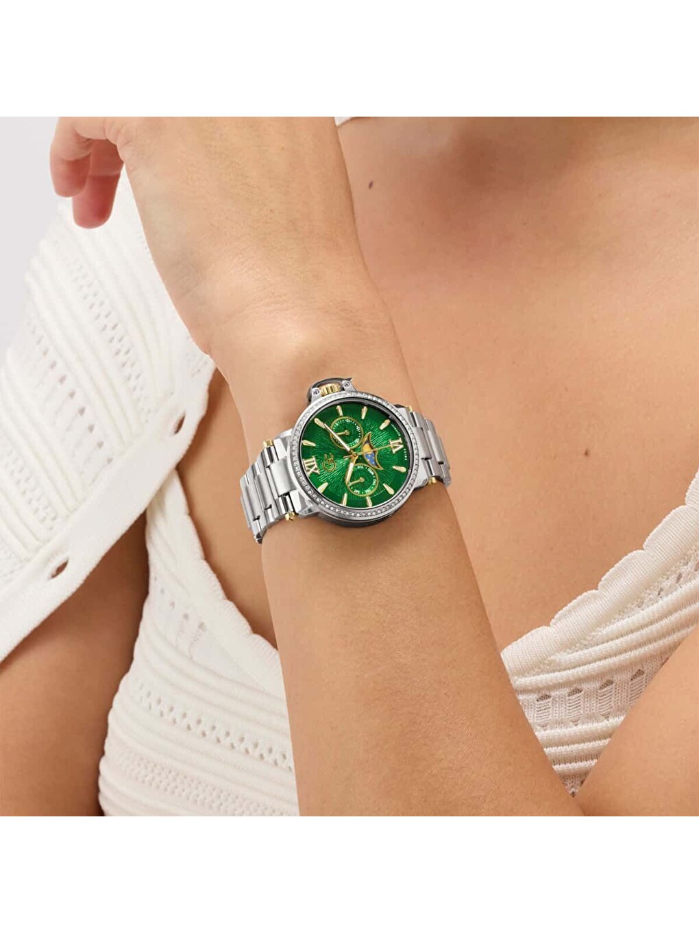 Gri GCZ69001L7 Kadın Kol Saati-5