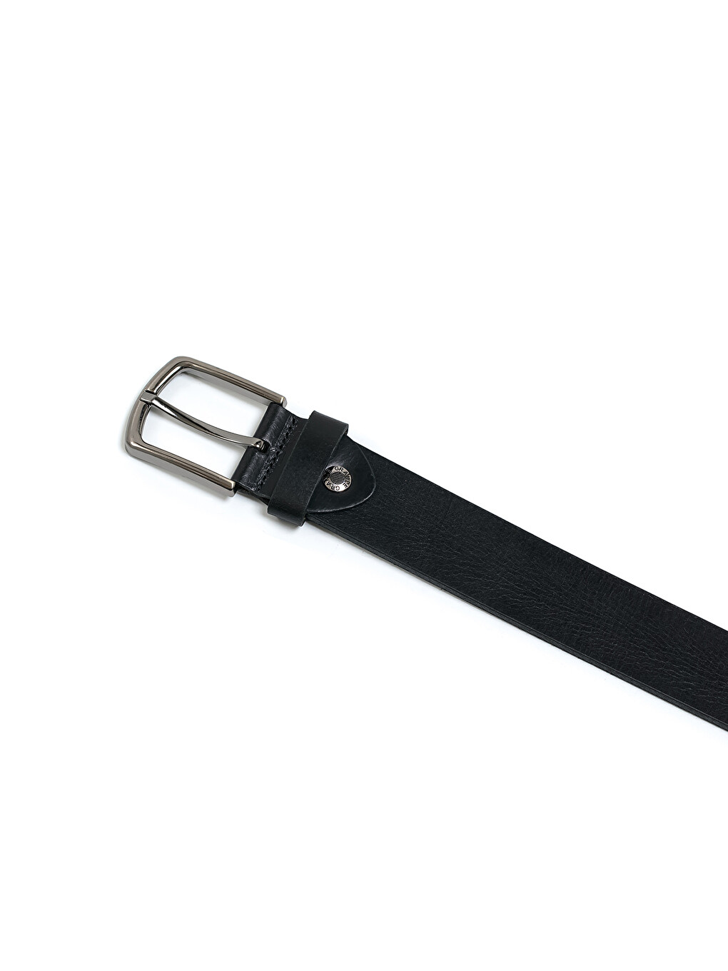Siyah Erkek N-040-22 Spor Kemer (genişlik 4 Cm)-1