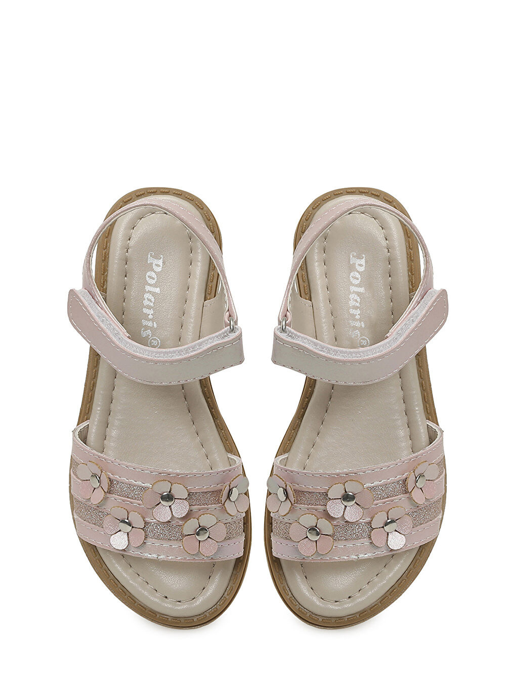 Pembe SANTORO.P6FX Pudra Kız Çocuk Sandalet-3