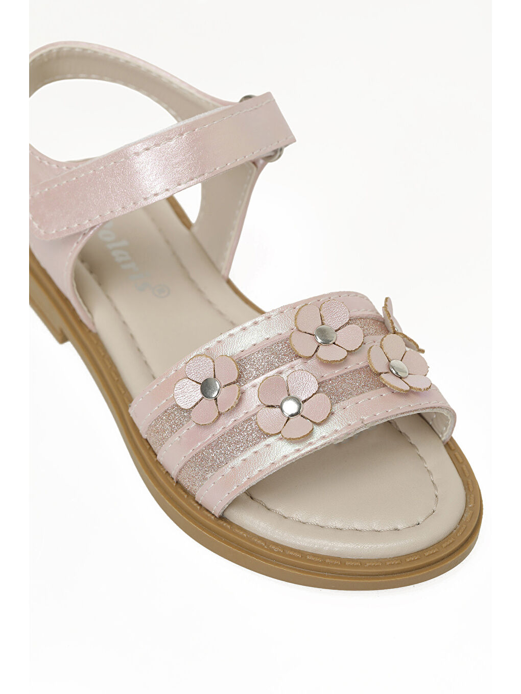 Pembe SANTORO.P6FX Pudra Kız Çocuk Sandalet-6