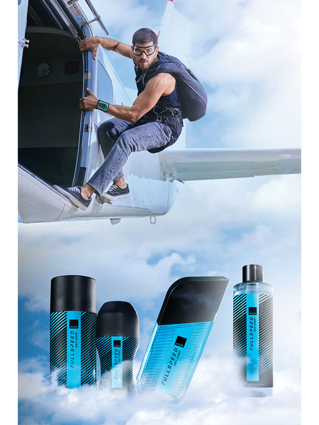 Full Speed Sky Jump Erkek Parfüm Edt 100ml İkili Paket-3