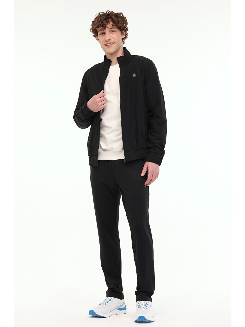 MB BS04 TSUIT 5FX Siyah Erkek Eşofman Takımı-2