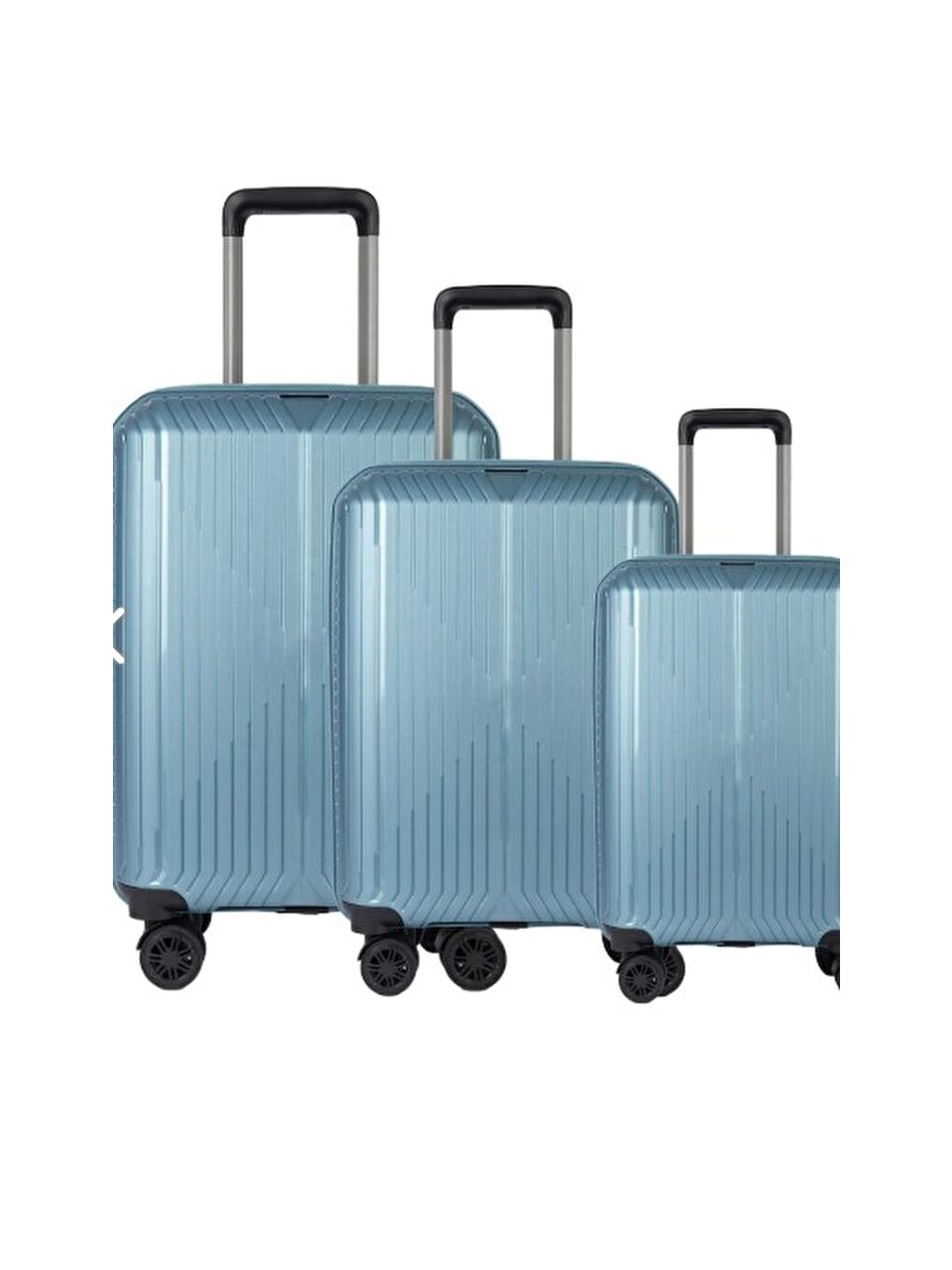 Mavi Pp Kırılmaz Valiz Seti 4Tn728