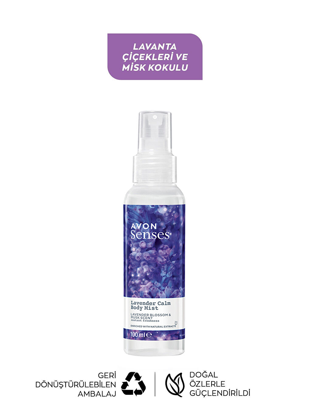 Lavanta Kokulu Şampuan Banyo Köpüğü ve Vücut Spreyi Paketi-2