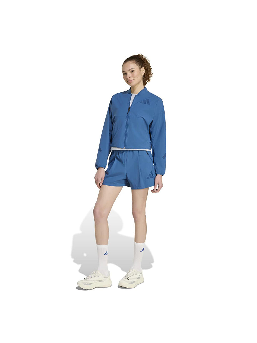 Z.N.E. Woven Kadın Mavi Şort-4