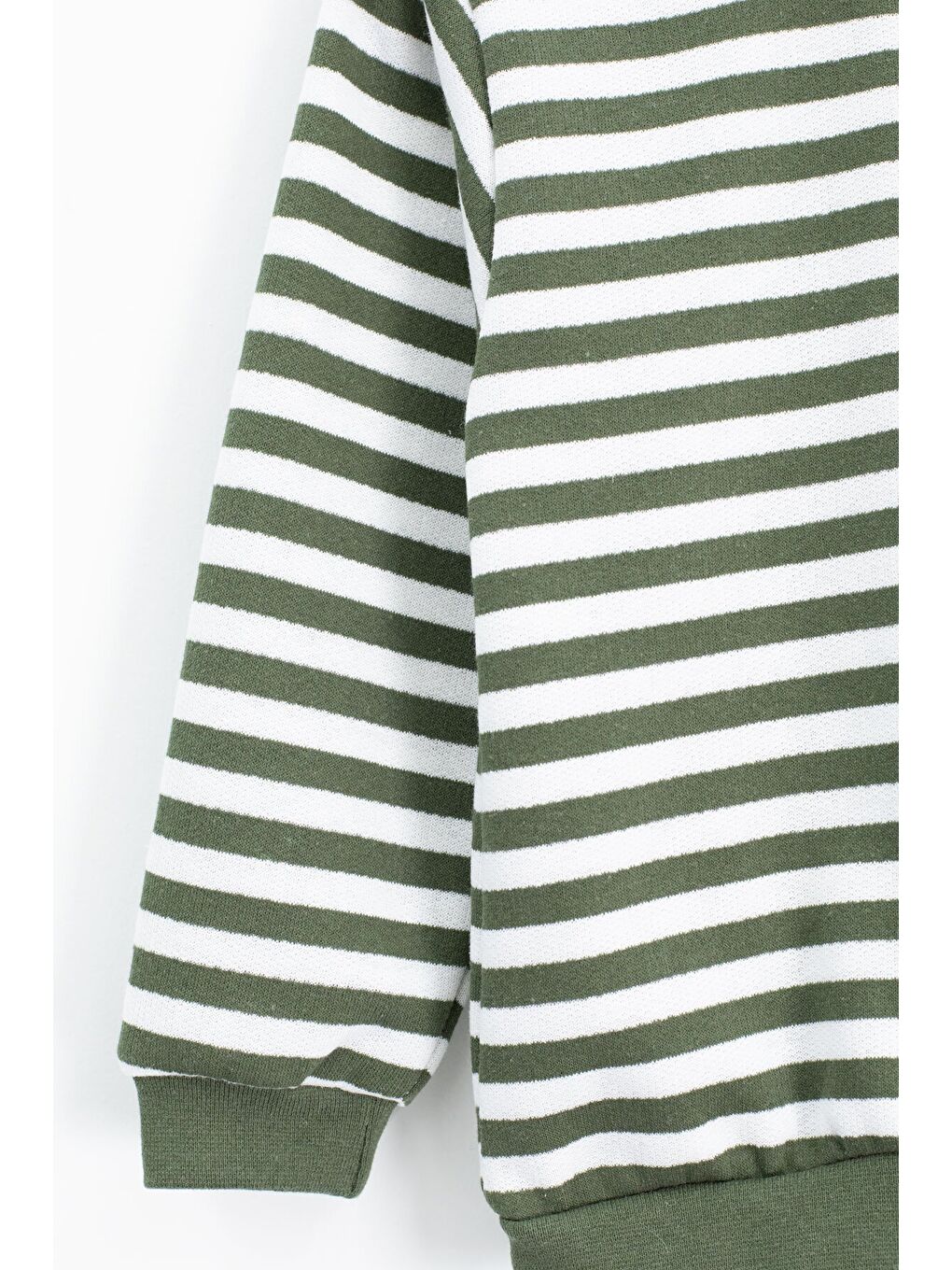 Yeşil Erkek Çocuk Şardonlu Ayıcık Nakışlı 2'li Takım 22700-2