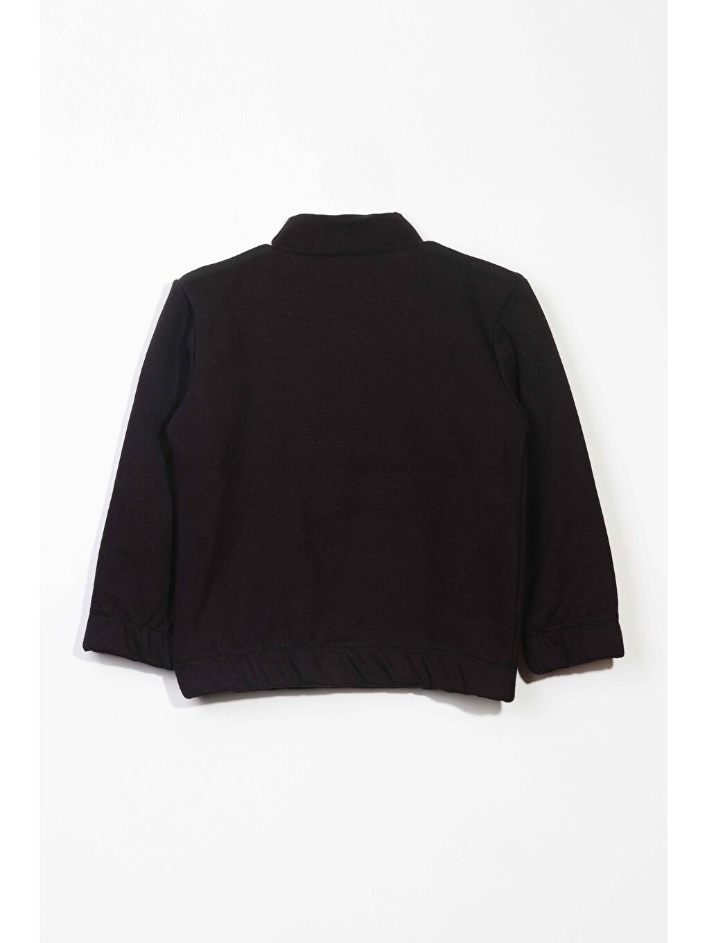 Kız Çocuk Fırfırlı Ve Fermuarlı Bluz - Siyah (2-3 Yaş 8-9 Yaş)-2