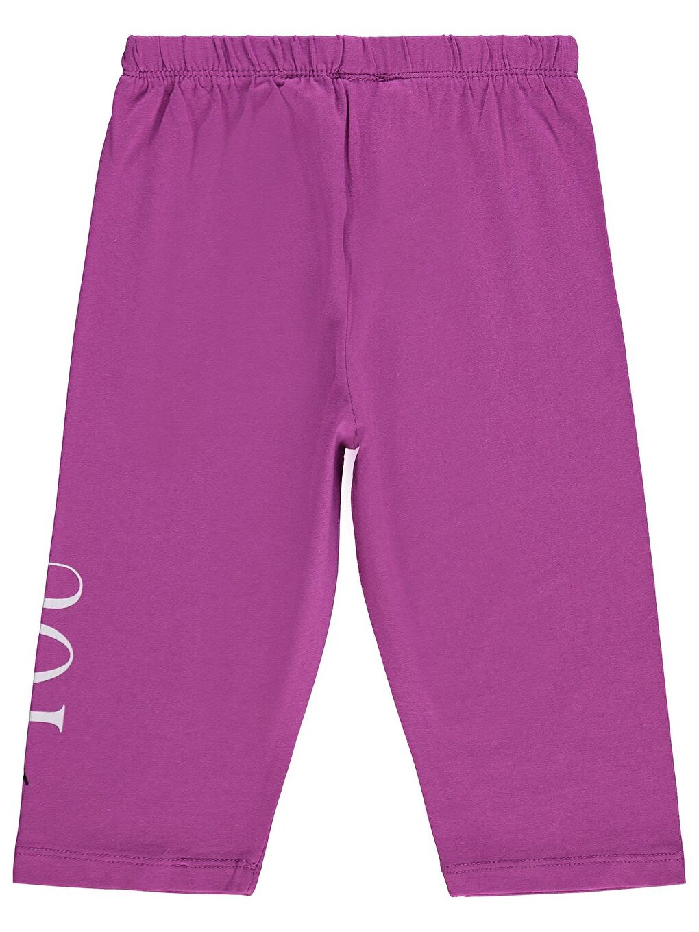 Mor Girls You Baskılı 6-9 Yaş Tayt - Lila 9-10 Yaş-1