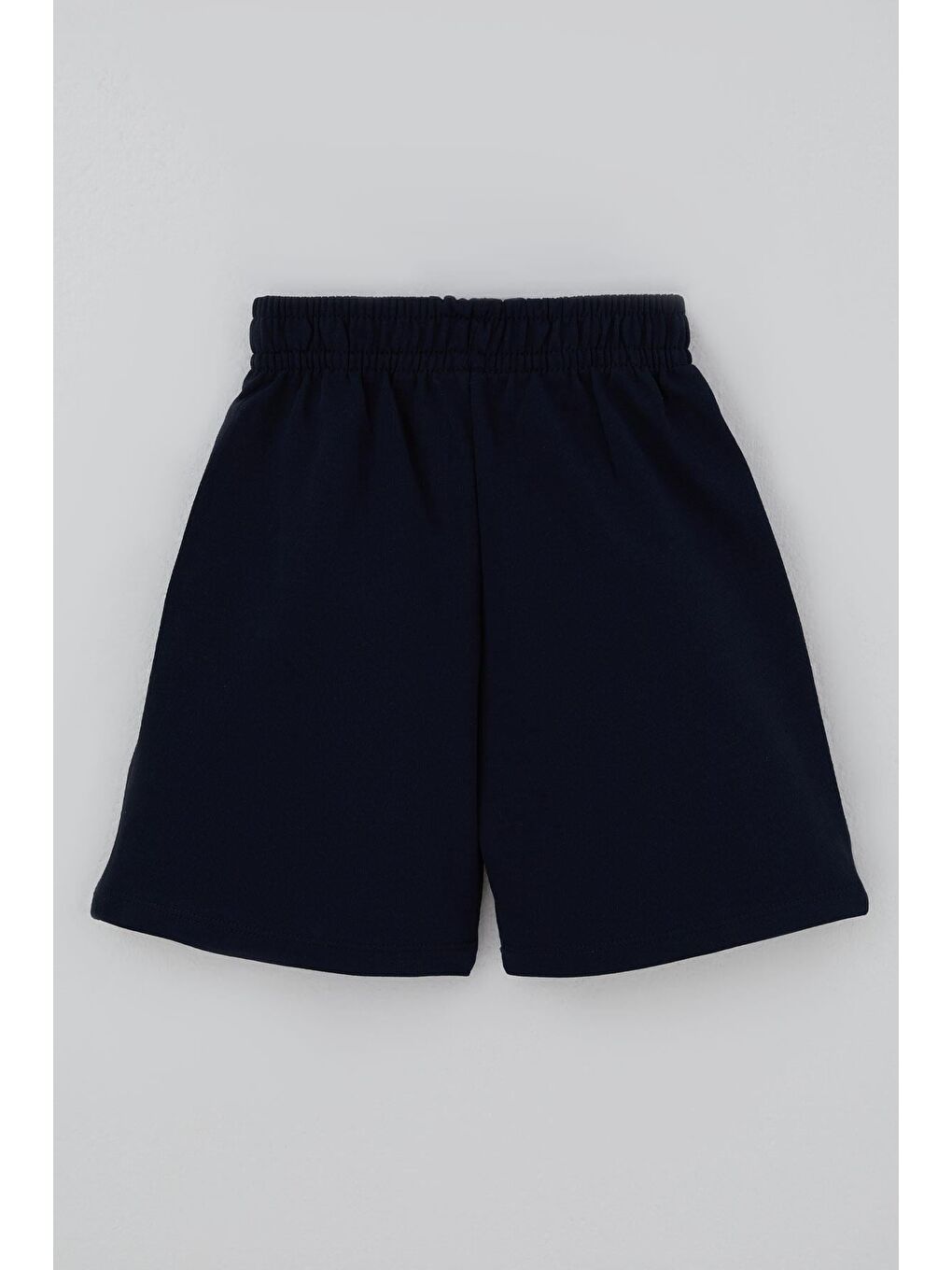 Erkek Çocuk Şortlu Takım Tişörtü Cep Detaylı Bağcık Aksesuarlı Açık Mavi (1.5-5 Yaş)-6