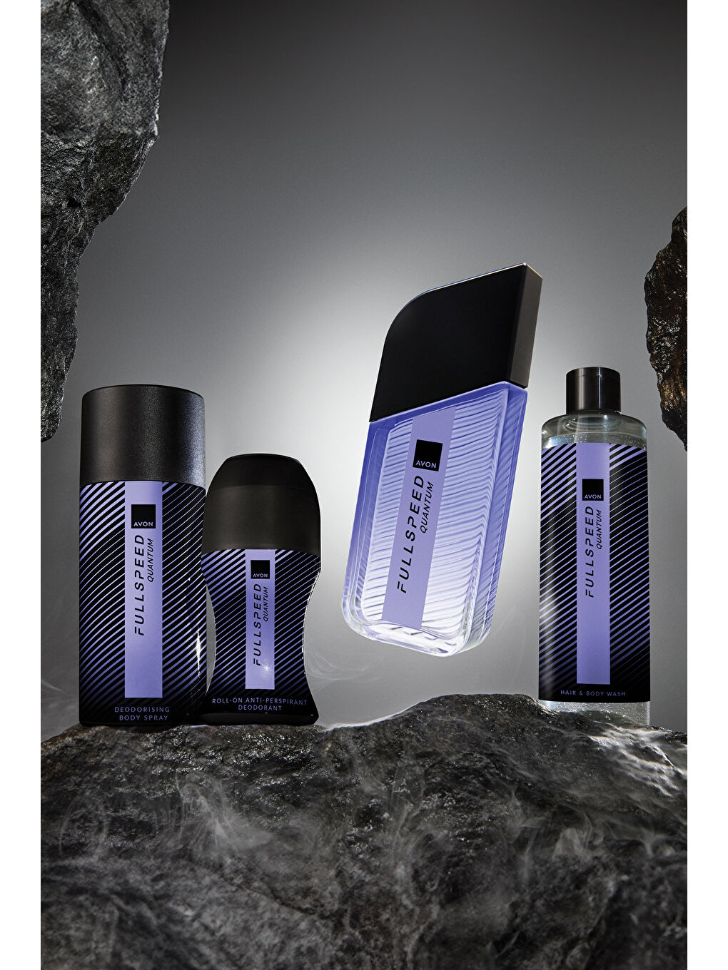 Full Speed Quantum Erkek Parfüm Edt 100ml Üçlü Paket-3