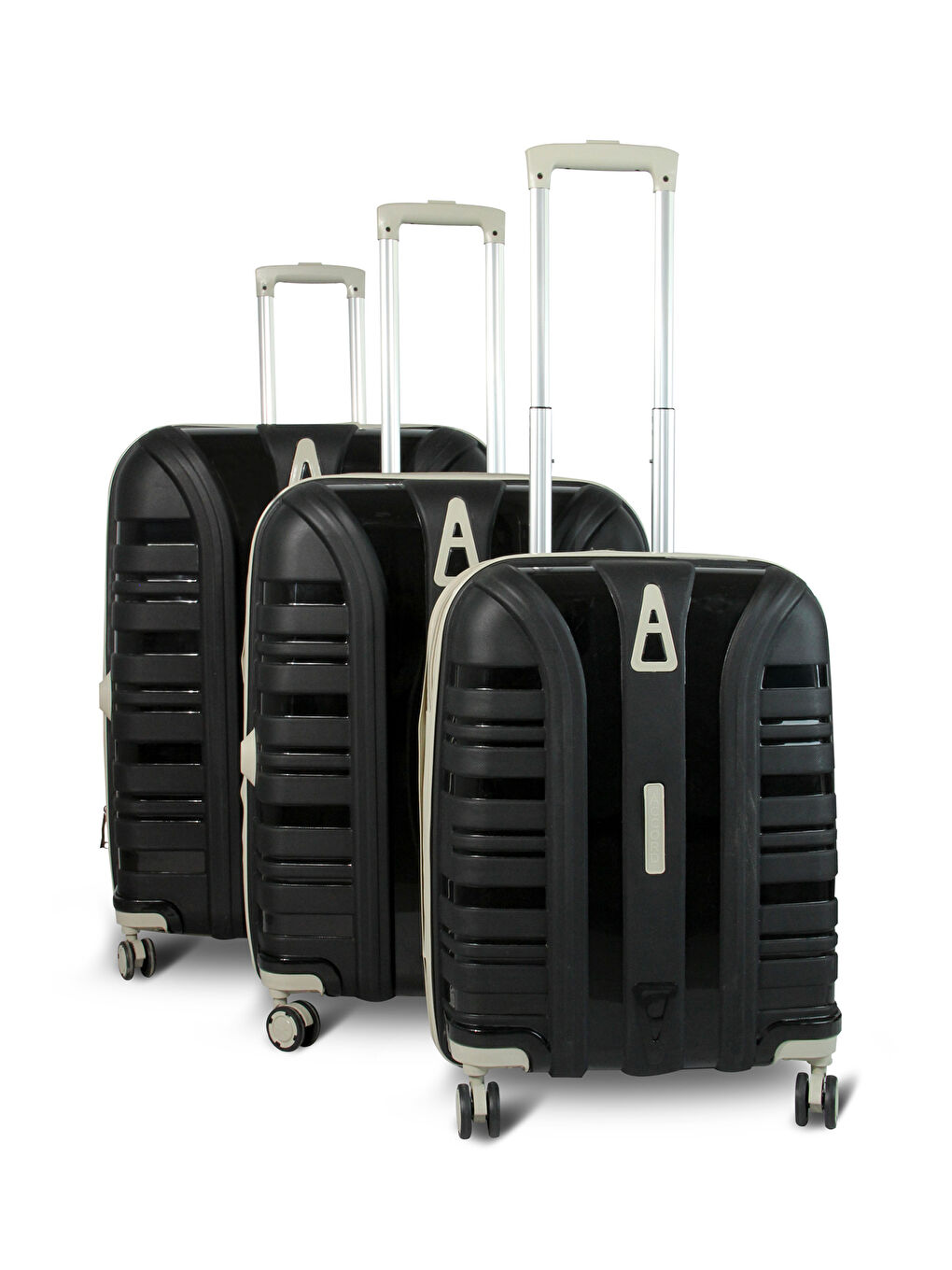 Siyah Pp Valiz Seti 191060