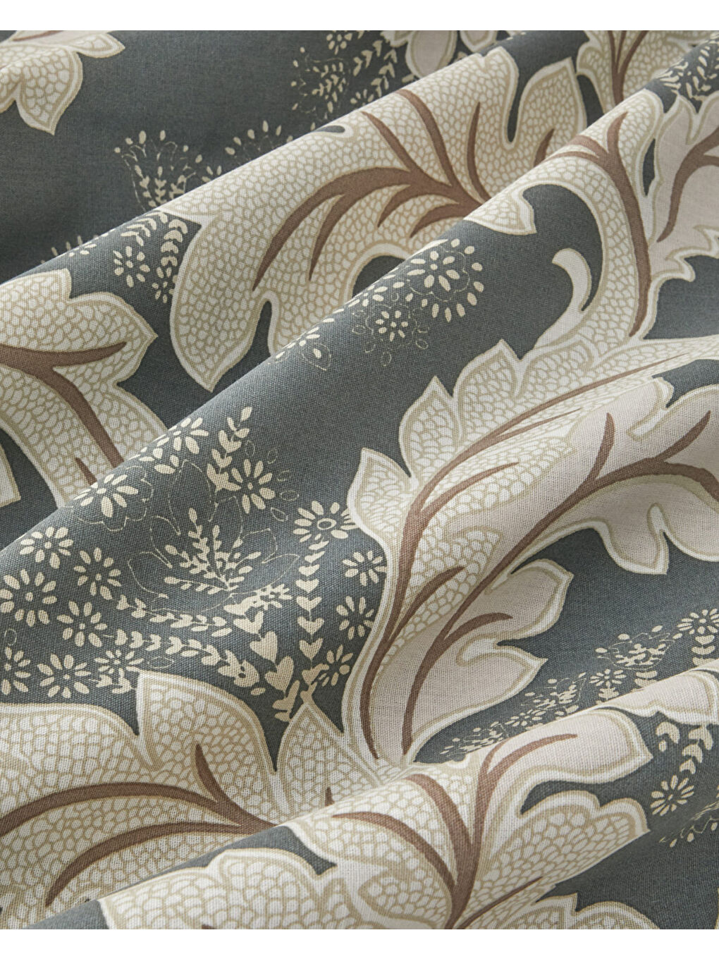 Veloria Çift Kişilik Çarşaflı Nevresim Takımı 200x220 cm Yeşil-Pudra-3