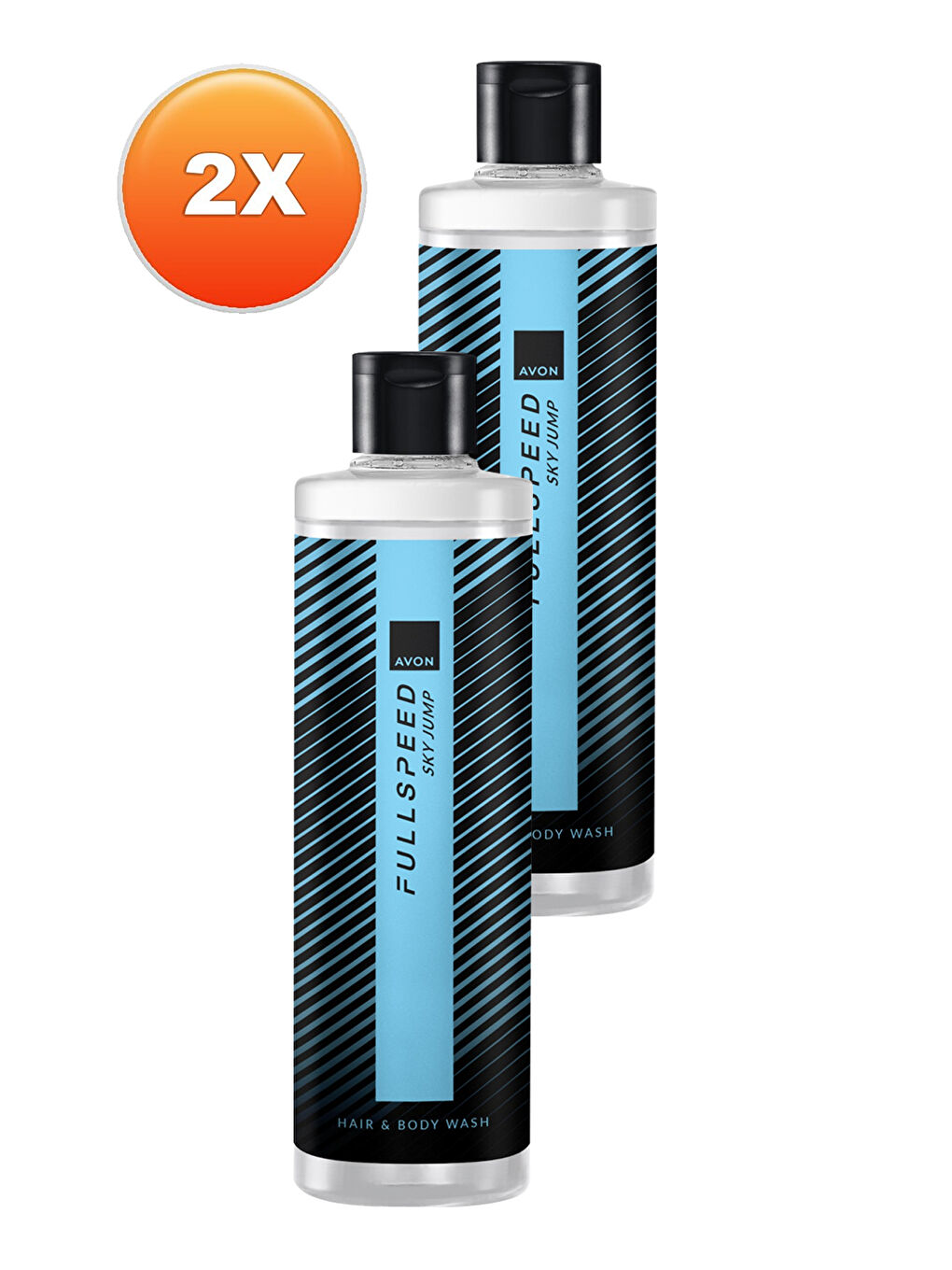 Full Speed Sky Jump Saç ve Vücut Şampuanı 250ml İkili Paket-1