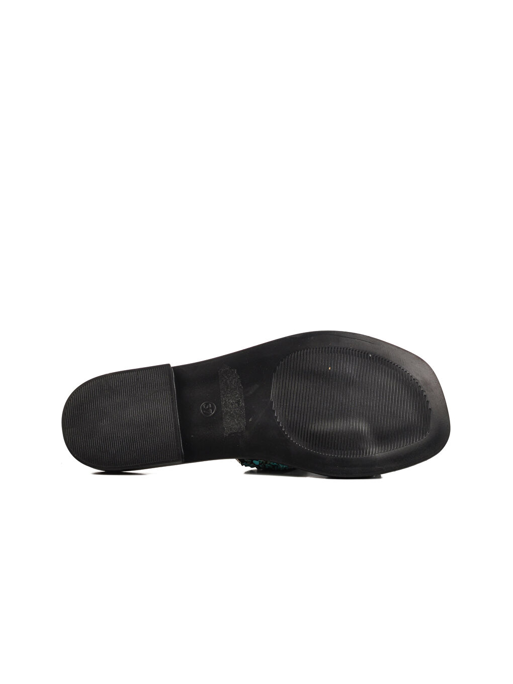 Siyah Taş İşlemeli İnce Taban Hafif Kadın Terlik 246048 Z-4