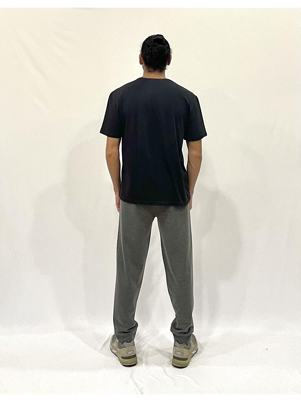 Antrasit 3 İplik Kalın Erkek Eşofman Altı SPR24EA72-3