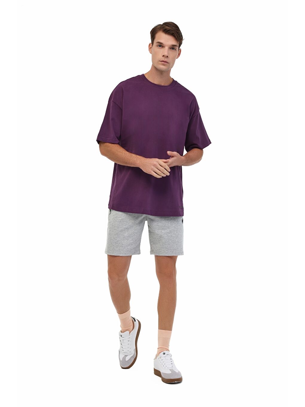 MB CT103 PAM SHORT 5PR Gri Erkek Şort-2