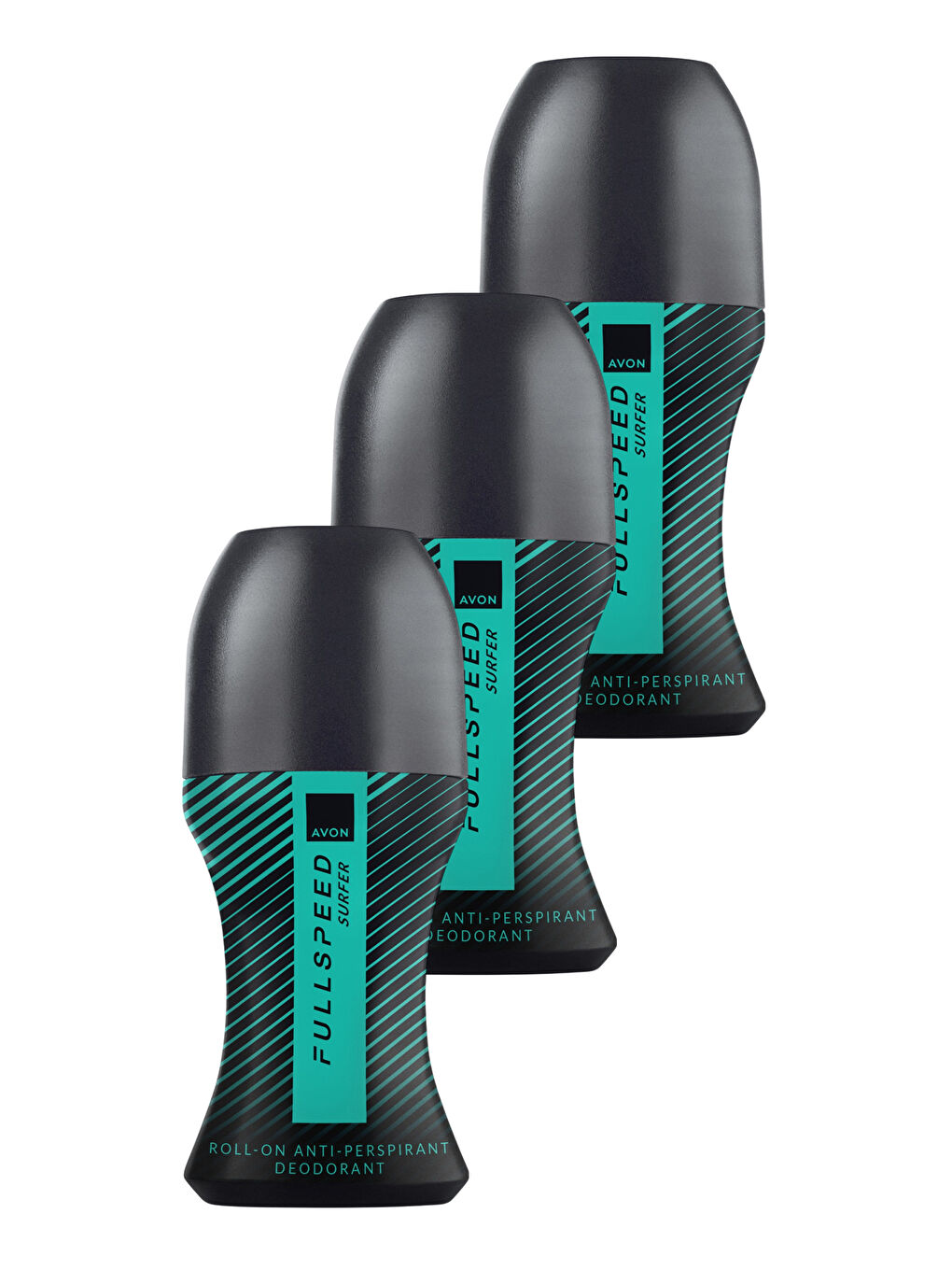 Full Speed Surfer Erkek Roll-On 50ml Üçlü Paket