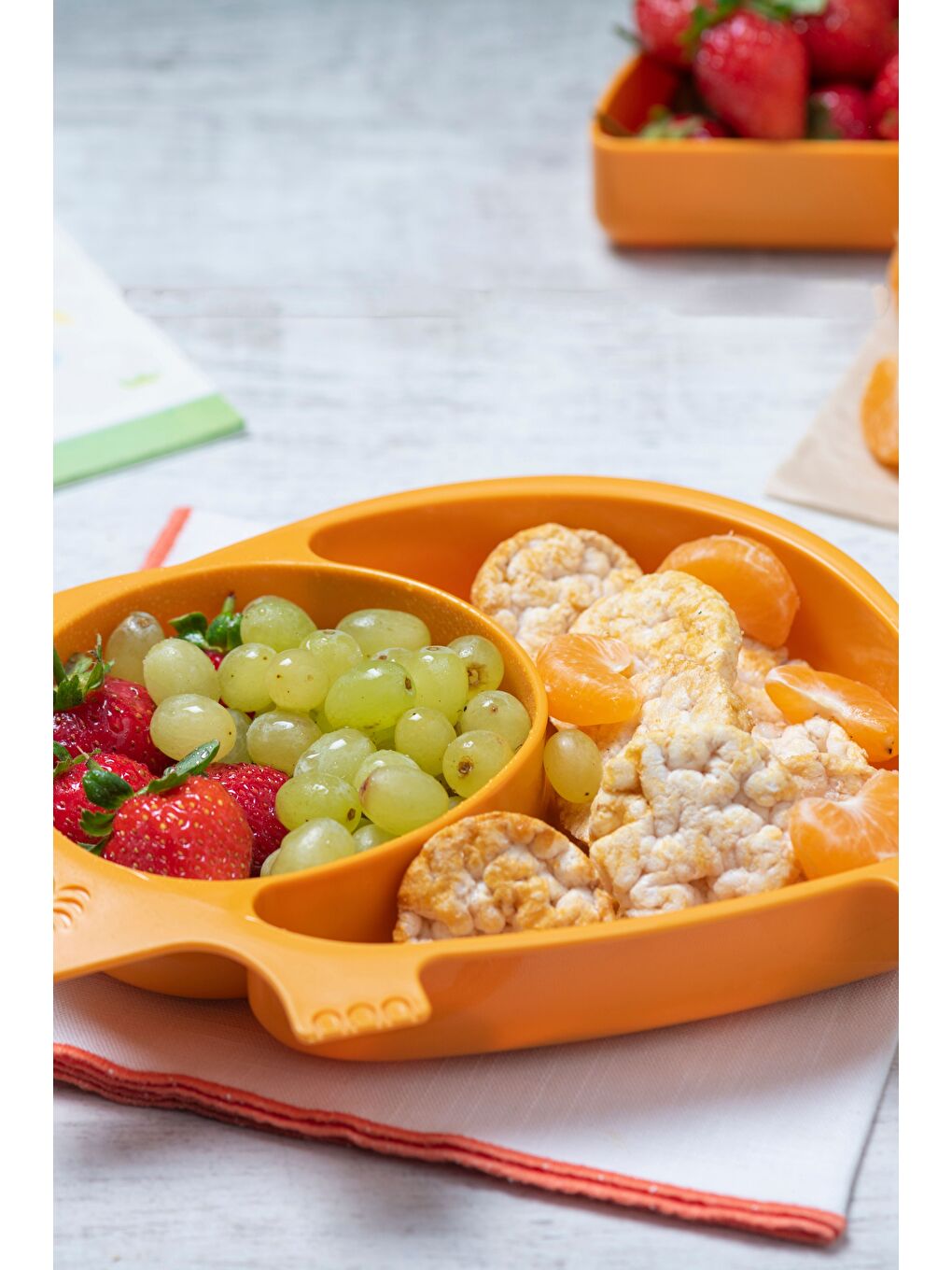 Organik Elma Sulu Vitamin Ve Mineral Kaynağı Bebek,Çocuk Atıştırmalığı - Mandalina-5' Fırsat Pakedi-1