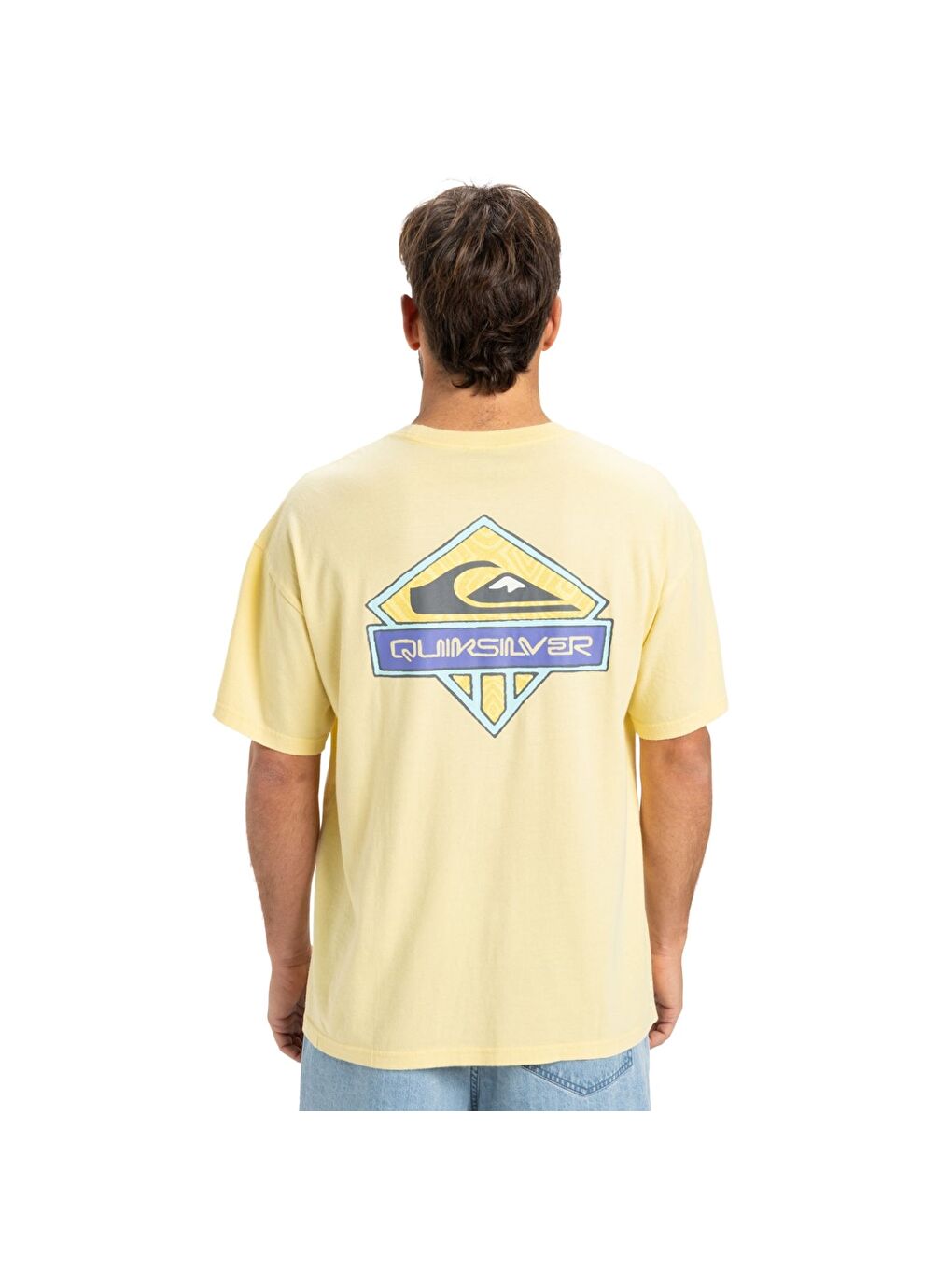 Sarı Gh Qs Crystal Jet Erkek Tişört-3