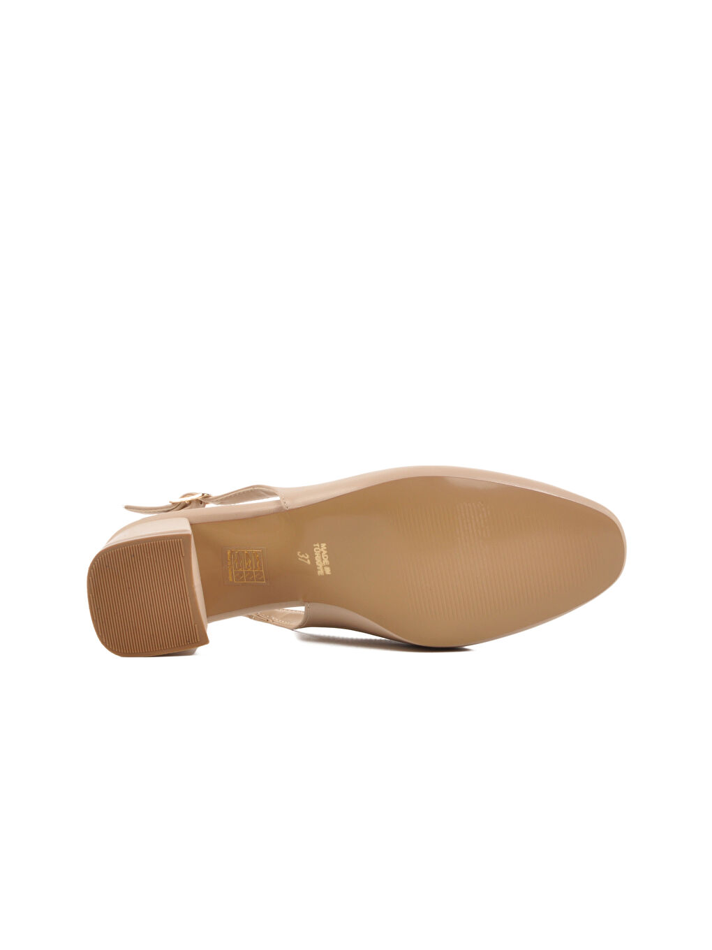 Bej Kadın Abiye Ayakkabı 312361 Z-4