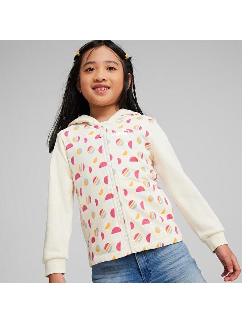 Karışık Ess Summer Camp Çocuk Kapüşonlu Sweatshirt