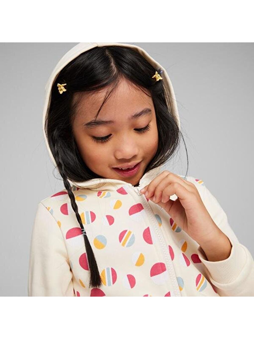 Karışık Ess Summer Camp Çocuk Kapüşonlu Sweatshirt-1