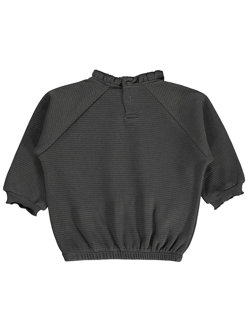 Baby Uğur Böceği Nakışlı 6-18 Ay Sweatshirt - Gri 12-18 Ay-1