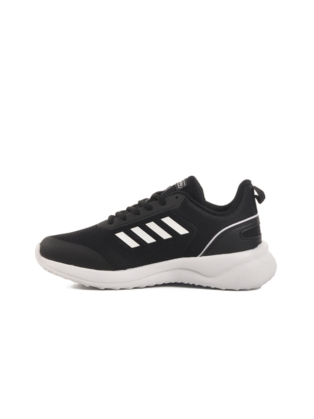 Walkway Siyah Beyaz Fileli Hafif Hava Alabilen Unisex Spor Ayakkabı Favor G - 1