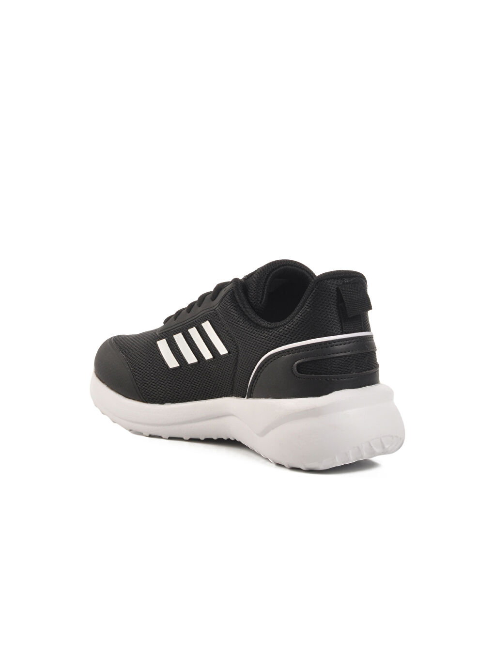 Walkway Siyah Beyaz Fileli Hafif Hava Alabilen Unisex Spor Ayakkabı Favor G - 3