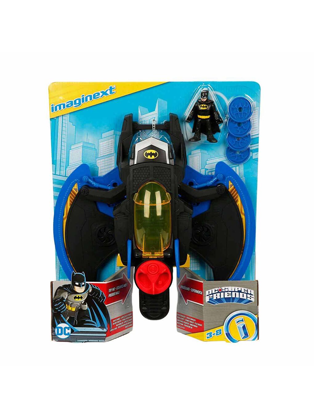 Imaginext Renksiz DC Super Friends Batwing GKJ22 - 4