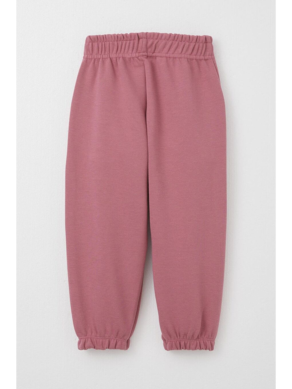 Pembe Kız Bebek Alt Beli Paçası Lastikli Gülkurusu (1 Yaş)-1