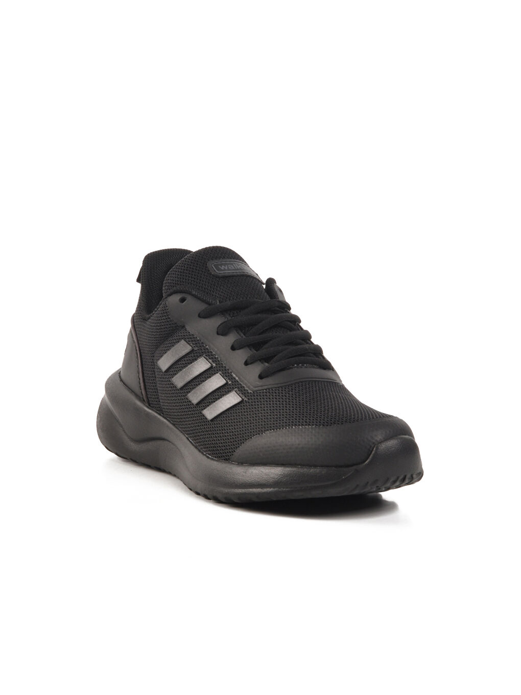 Walkway Siyah Fileli Hafif Hava Alabilen Unisex Spor Ayakkabı Favor G - 2