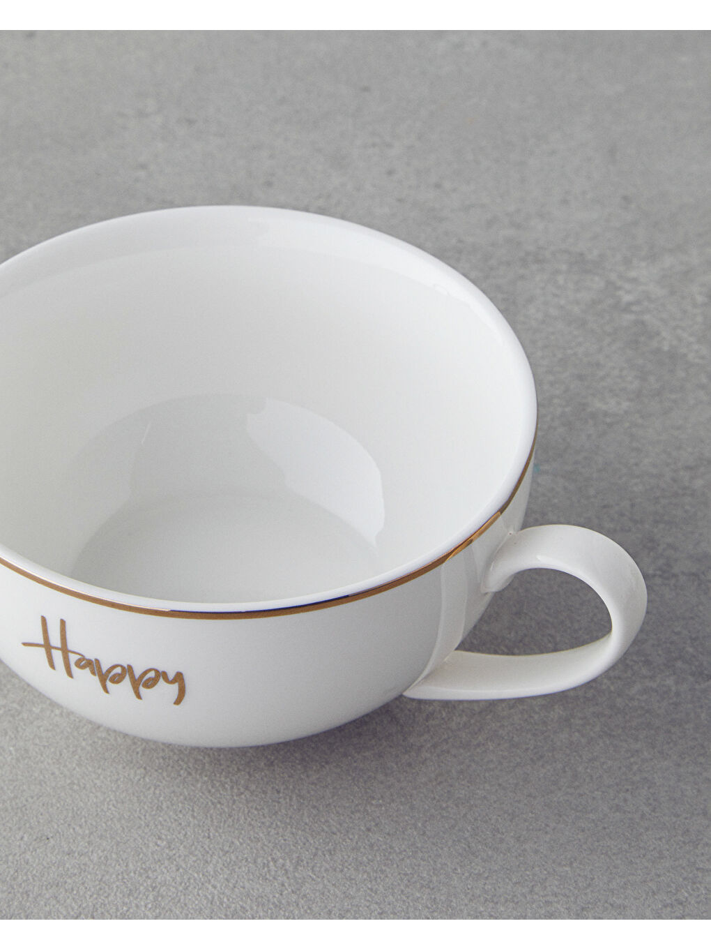 Feel Happy New Bone China Demlik Seti 400 ml Beyaz-3