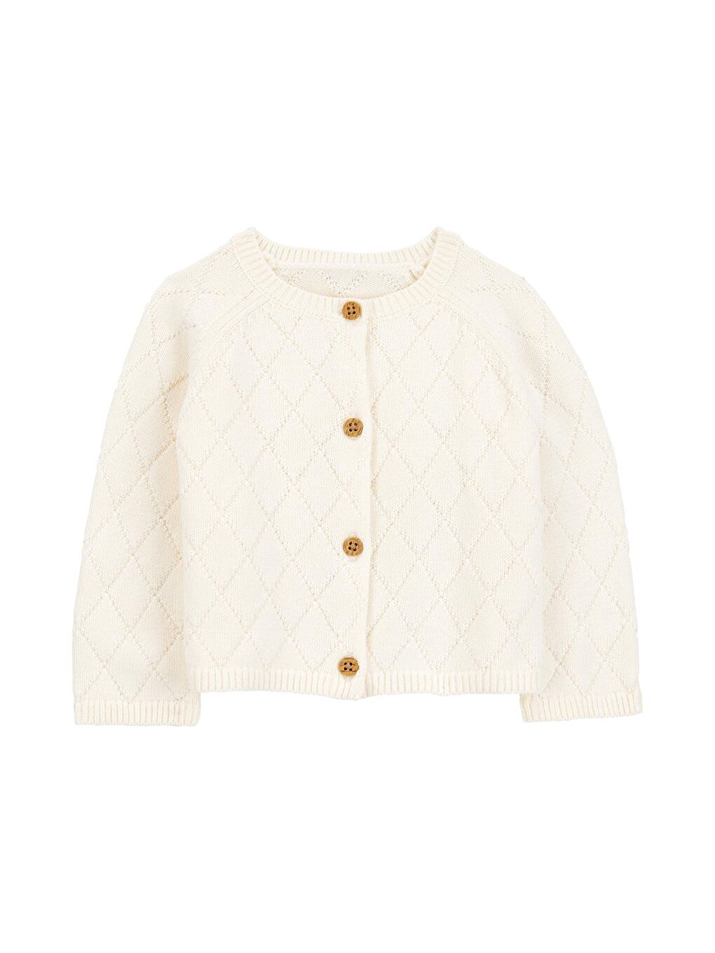 Ekru Kız Bebek Hırka