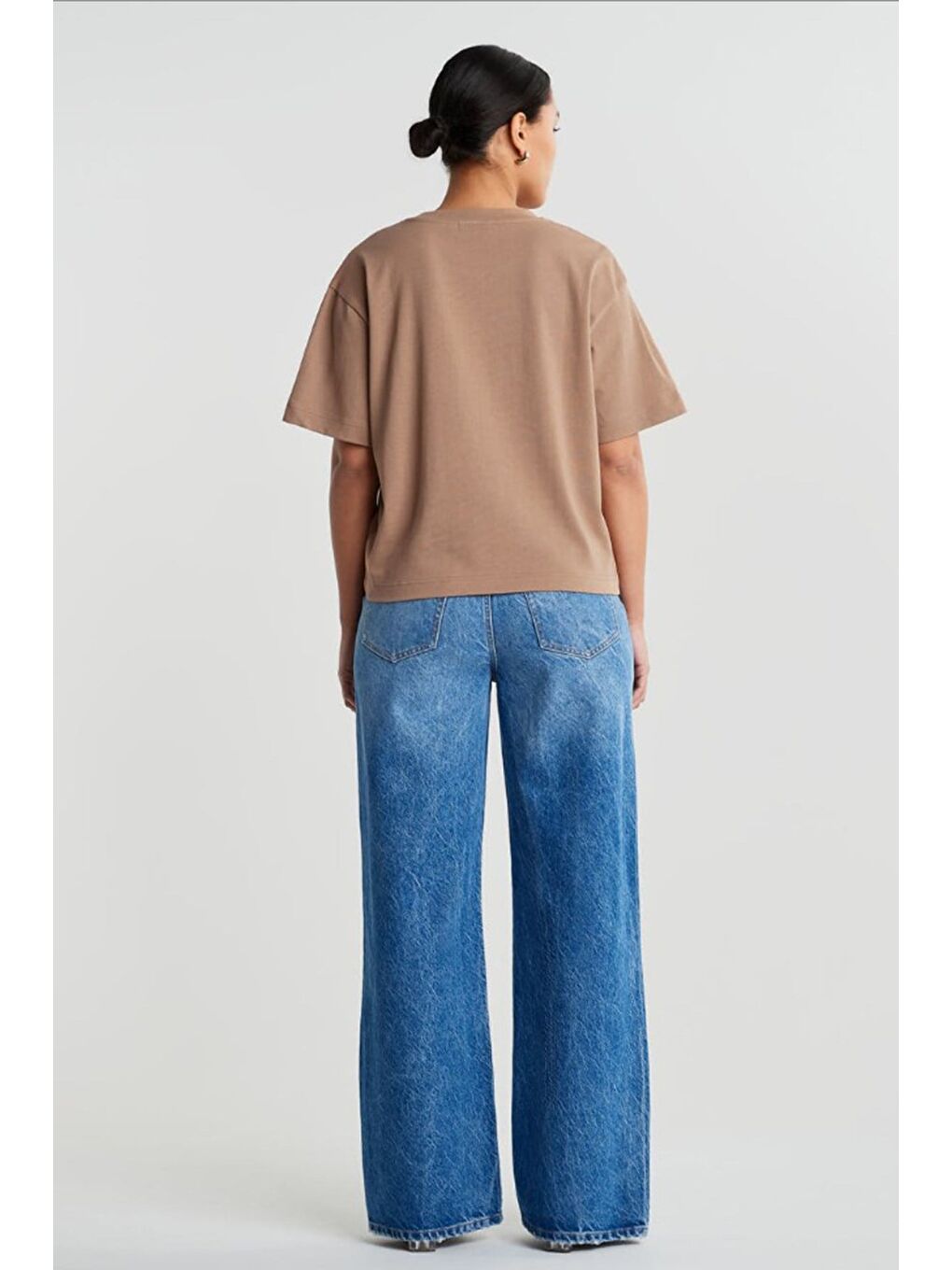 Kahverengi Camel Tişört Mg1284-1