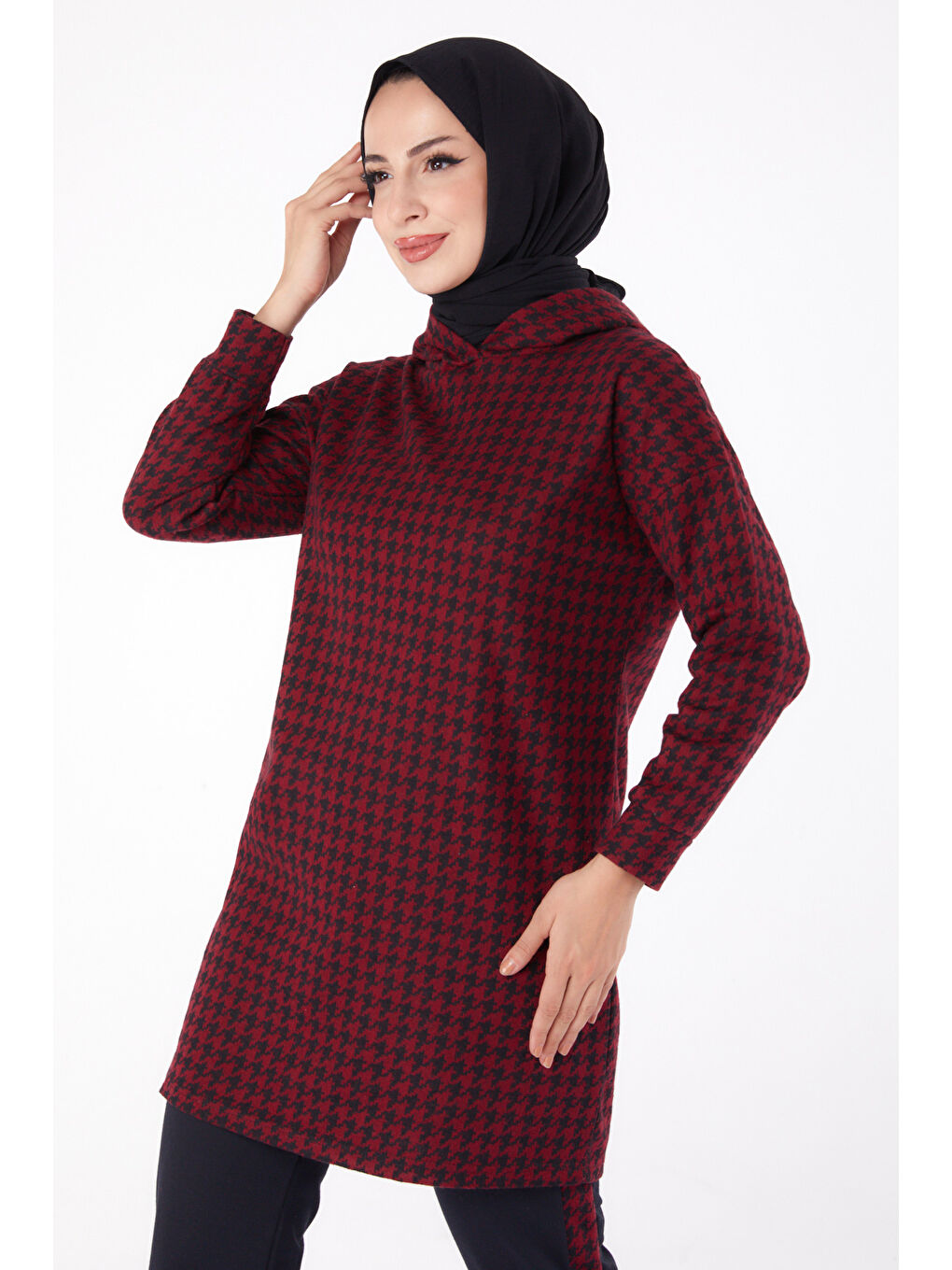 İkili Takım Bordo - 13337-2